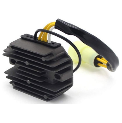 Rectifier for Suzuki Outboard DF60, DF70, 1998-2009, DT150, DT200, DT225, 1998-2003, Johnson Evinrude 60-70hp 4 stroke 1998-2007, Replace Johnson Evinrude 5030795, Suzuki 32800-92E20 - WR-L407 - RCMA